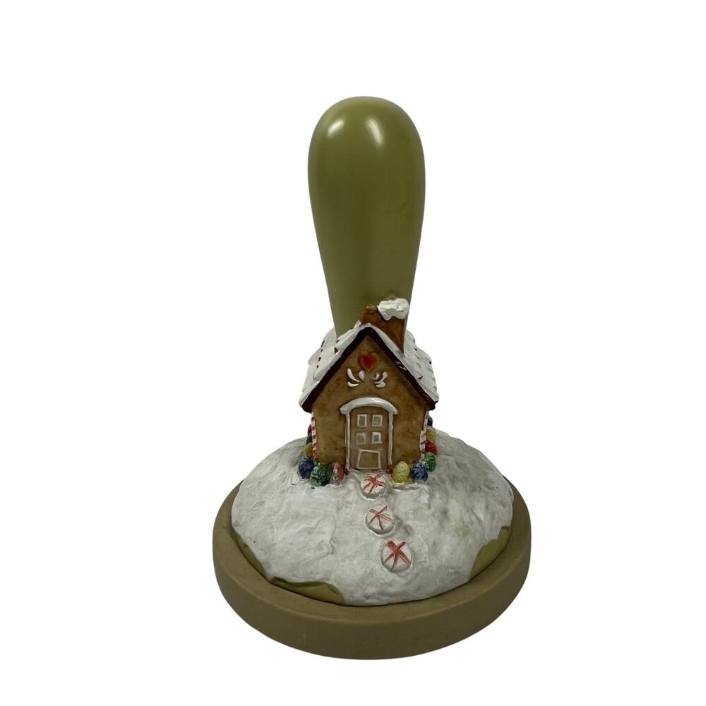BROWN BAG COOKIE ART Press Stamp Gingerbread House Holiday Baking Mold 1997
